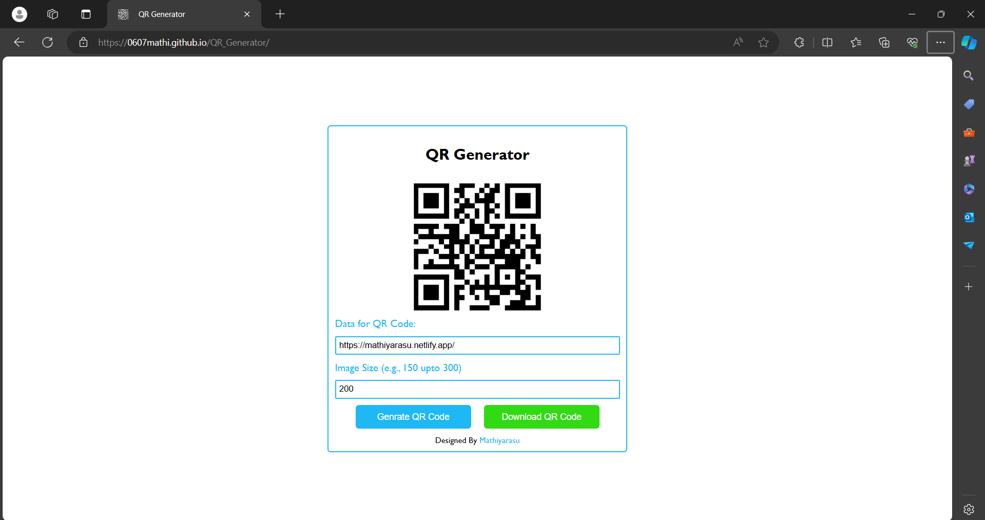 QR Generator